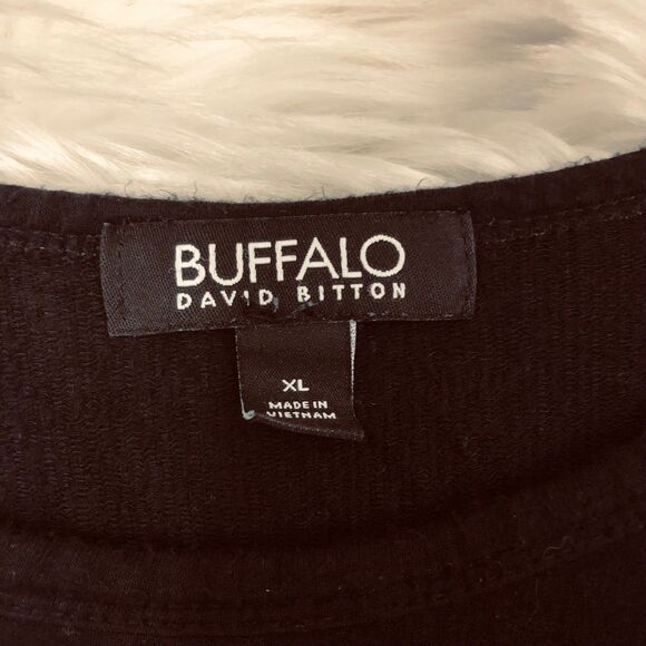 Women’s Stars in the Night Buffalo by David Bitton Blouse, Popover Tunic Top XL - Picture 5 of 6